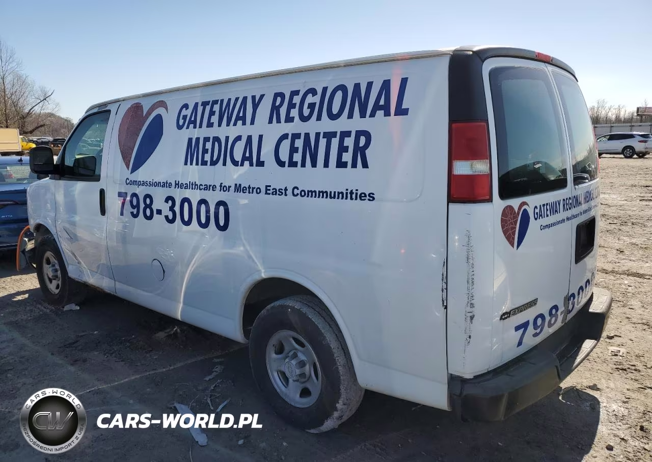 2008 Chevrolet Express G1500 VIN:1GCFG15X081147734 - 2