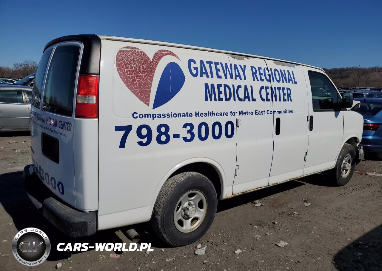 2008 Chevrolet Express G1500 VIN:1GCFG15X081147734 - 3