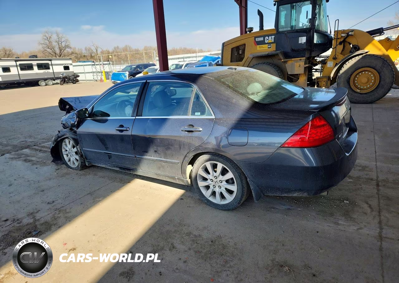 2007 Honda Accord Ex VIN:1HGCM66527A026080 - 2