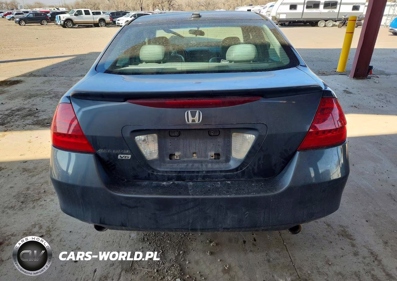 2007 Honda Accord Ex VIN:1HGCM66527A026080 - 6