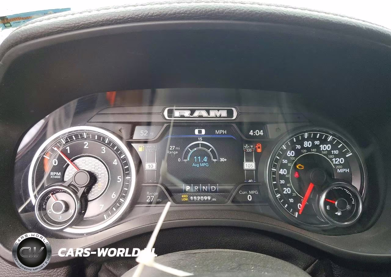 2019 Ram 1500 Laramie VIN:1C6SRFJT1KN808543 - 9