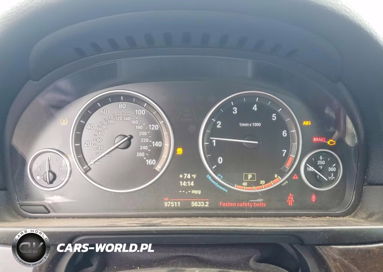 2014 BMW 535 I VIN:WBA5B1C55ED475878 - 9