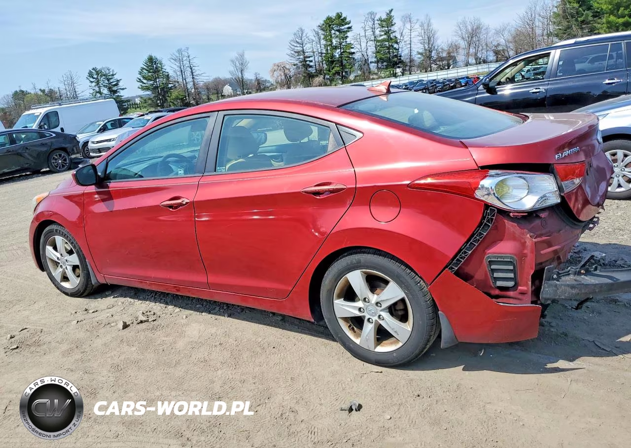 2013 Hyundai Elantra Gls VIN:5NPDH4AE3DH436748 - 2