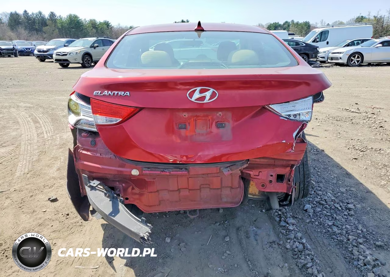 2013 Hyundai Elantra Gls VIN:5NPDH4AE3DH436748 - 6