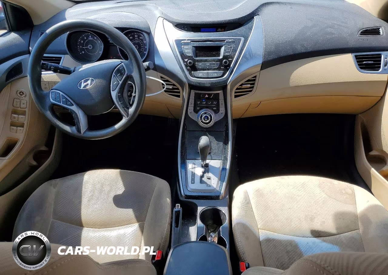 2013 Hyundai Elantra Gls VIN:5NPDH4AE3DH436748 - 8