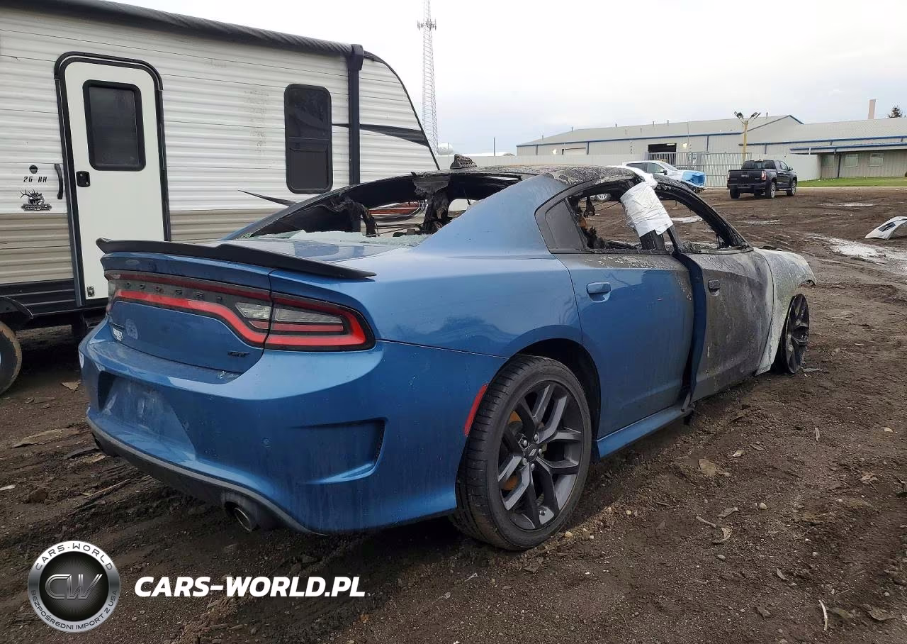 2022 Dodge Charger Gt VIN:2C3CDXHG0NH217650 - 3