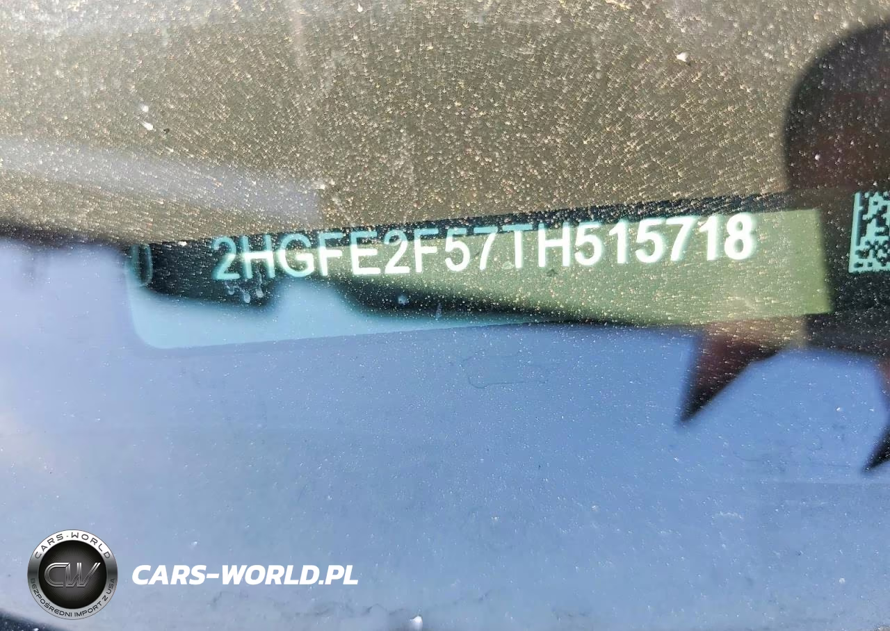 2026 Honda Civic Sport VIN:2HGFE2F57TH515718 - 12