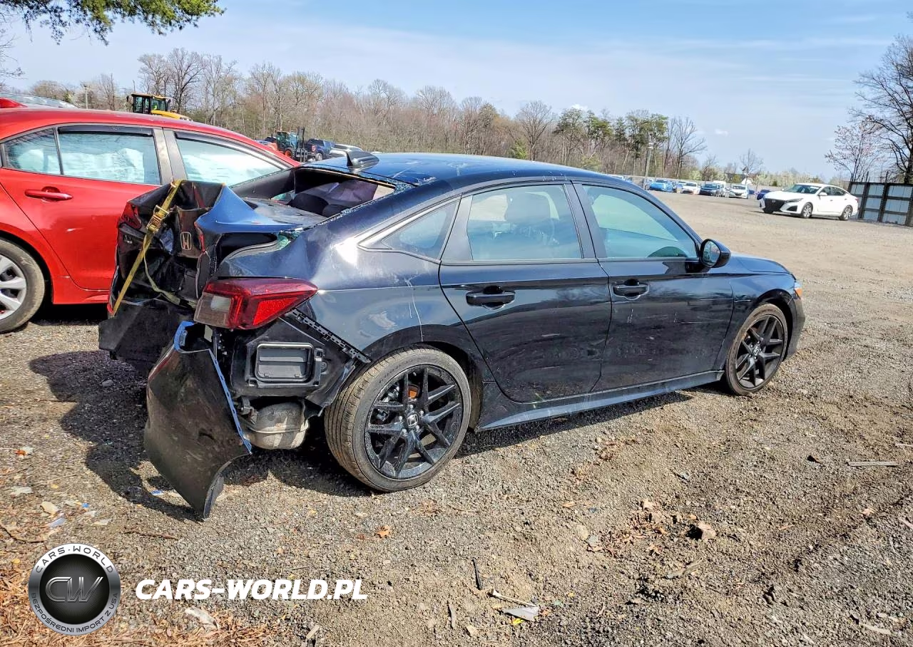 2026 Honda Civic Sport VIN:2HGFE2F57TH515718 - 3