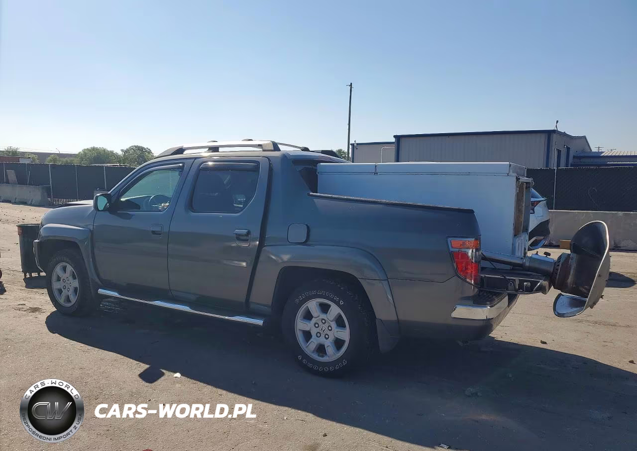 2007 Honda Ridgeline Rtl VIN:2HJYK16517H509859 - 2