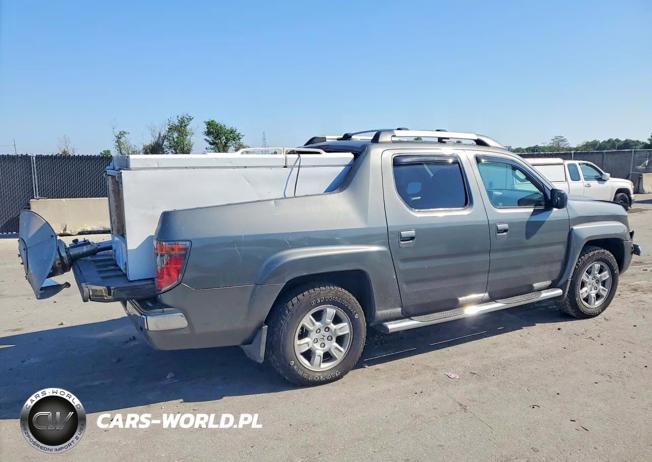 2007 Honda Ridgeline Rtl VIN:2HJYK16517H509859 - 3