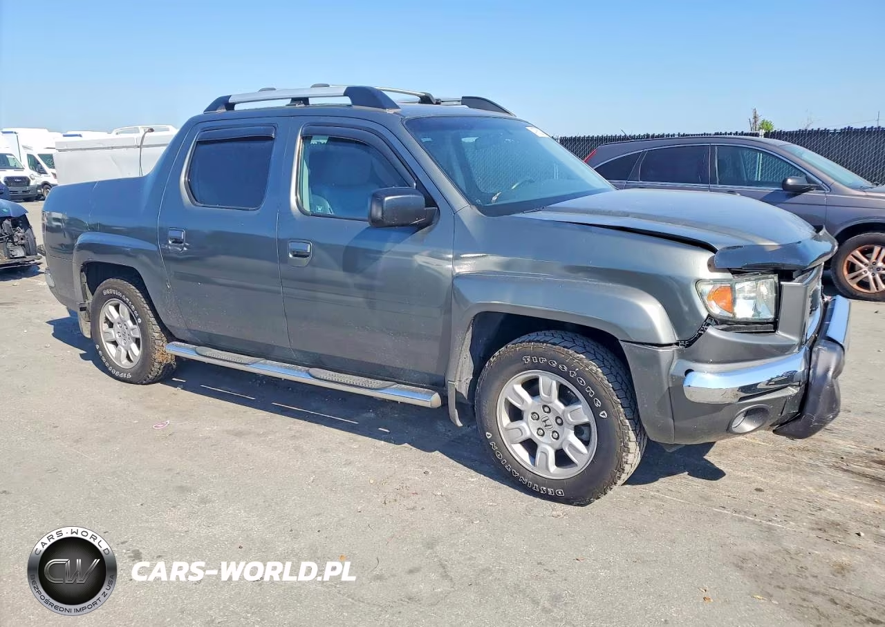 2007 Honda Ridgeline Rtl VIN:2HJYK16517H509859 - 4