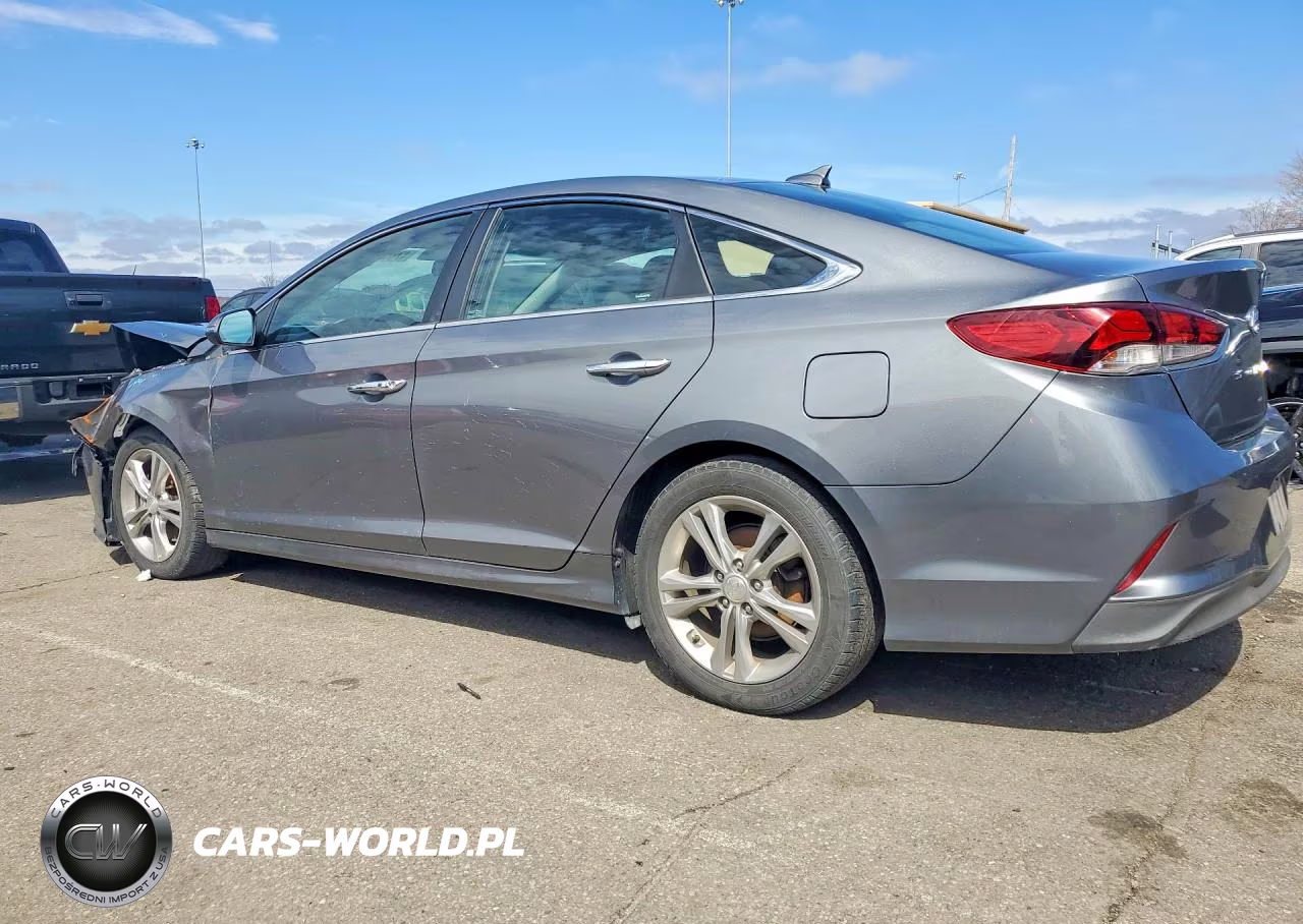 2018 Hyundai Sonata Sel VIN:5NPE34AF7JH650844 - 2