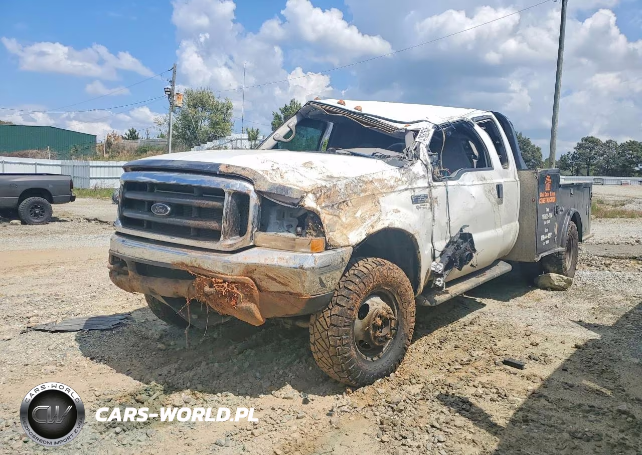 1999 Ford F350 Super Duty Flatbed Truck