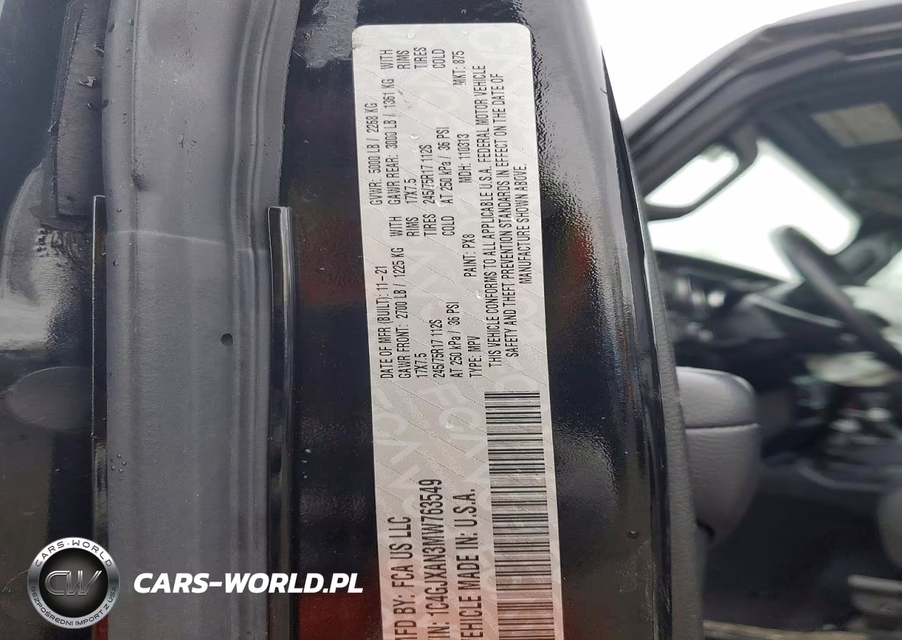 2021 Jeep Wrangler Sport VIN:1C4GJXAN3MW763549 - 13