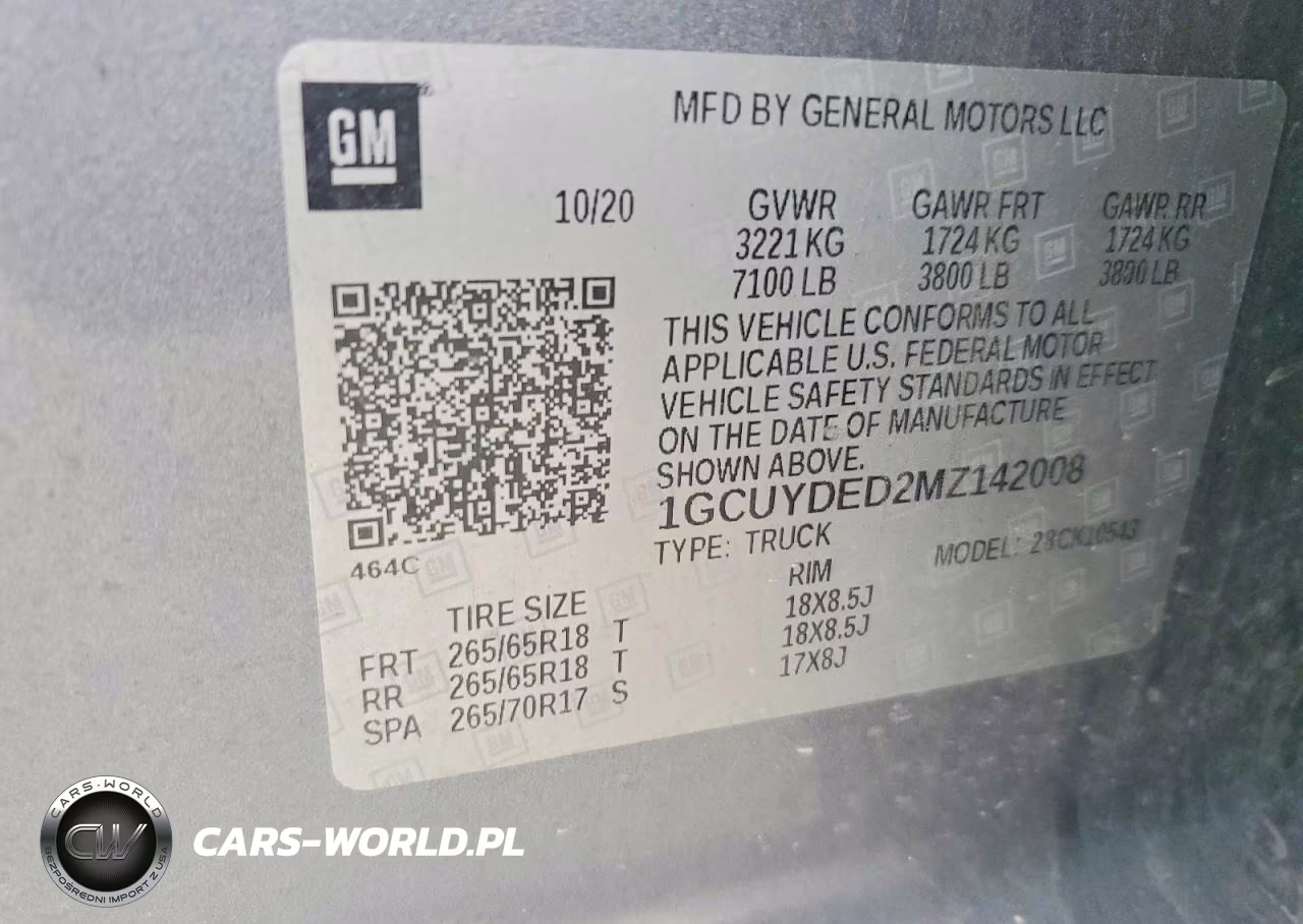 2021 Chevrolet Silverado K1500 Lt VIN:1GCUYDED2MZ142008 - 12