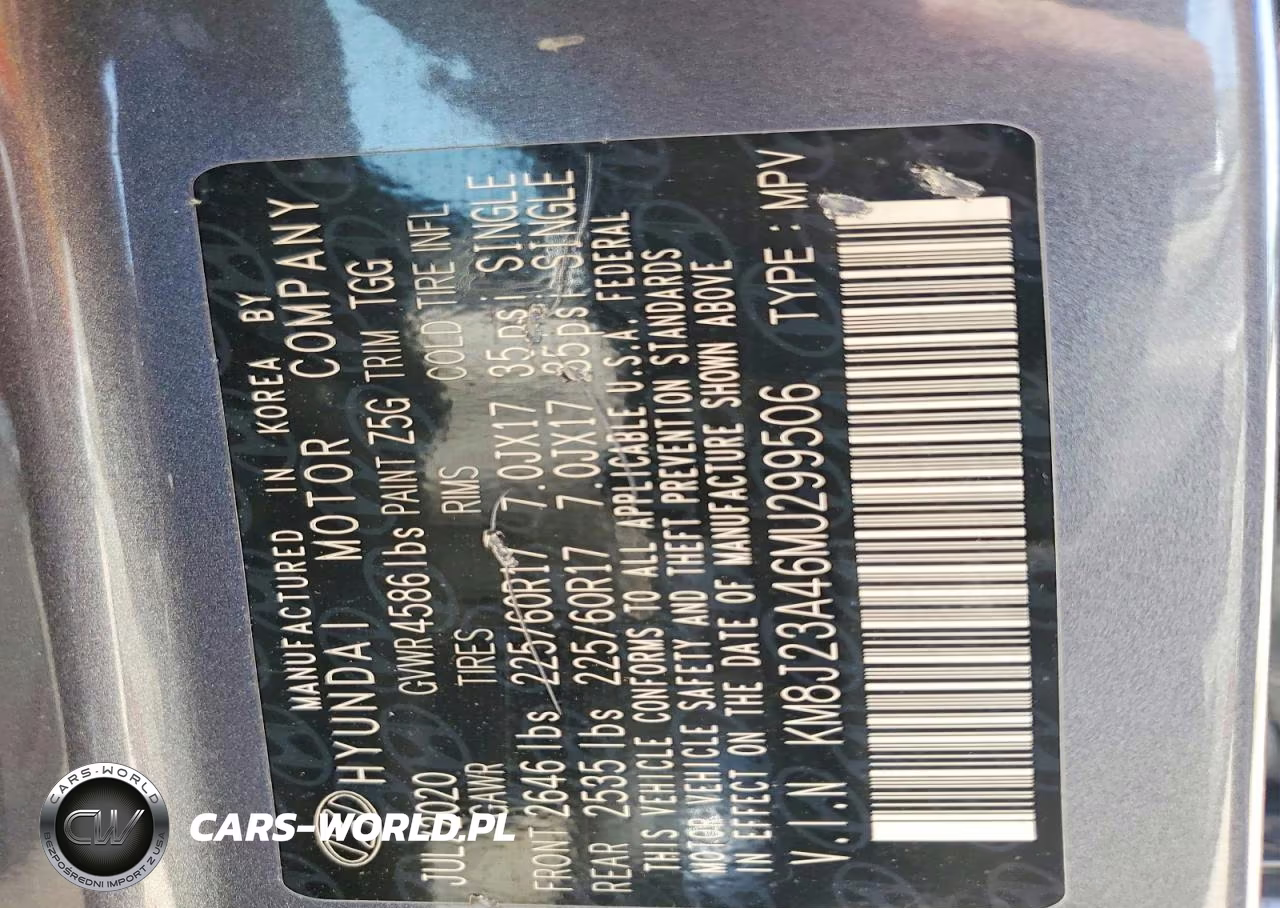 2021 Hyundai Tucson Se VIN:KM8J23A46MU299506 - 14