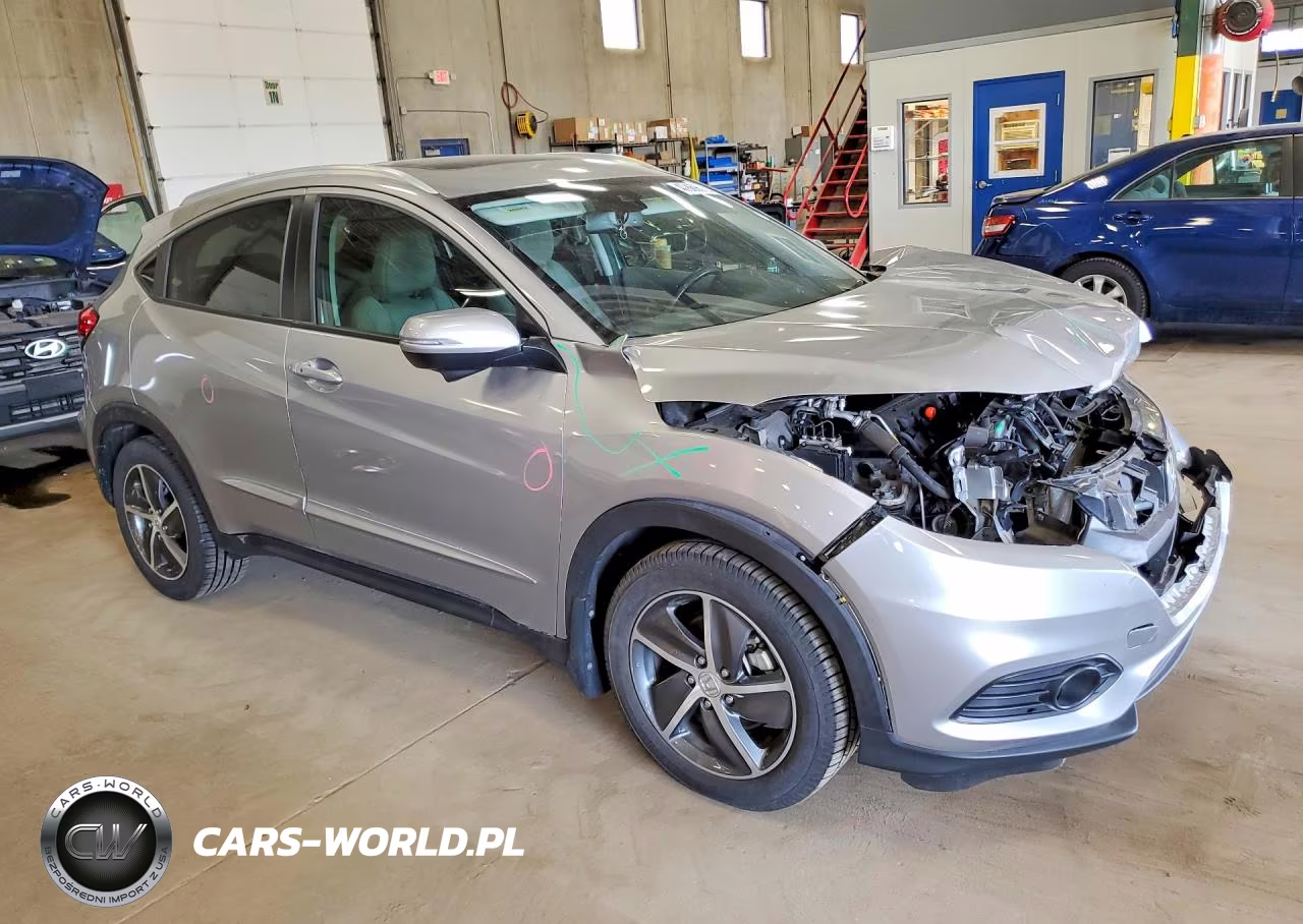 2021 Honda Hr-V Exl VIN:3CZRU6H77MM746040 - 4