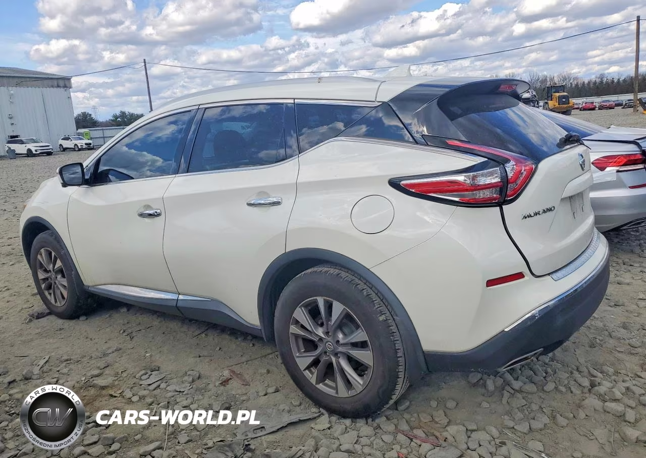 2017 Nissan Murano Sl VIN:5N1AZ2MH3HN179831 - 2