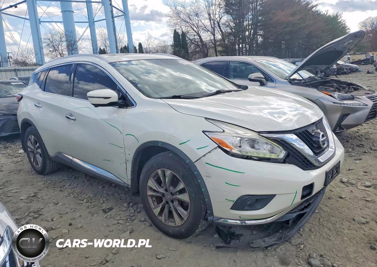 2017 Nissan Murano Sl VIN:5N1AZ2MH3HN179831 - 4