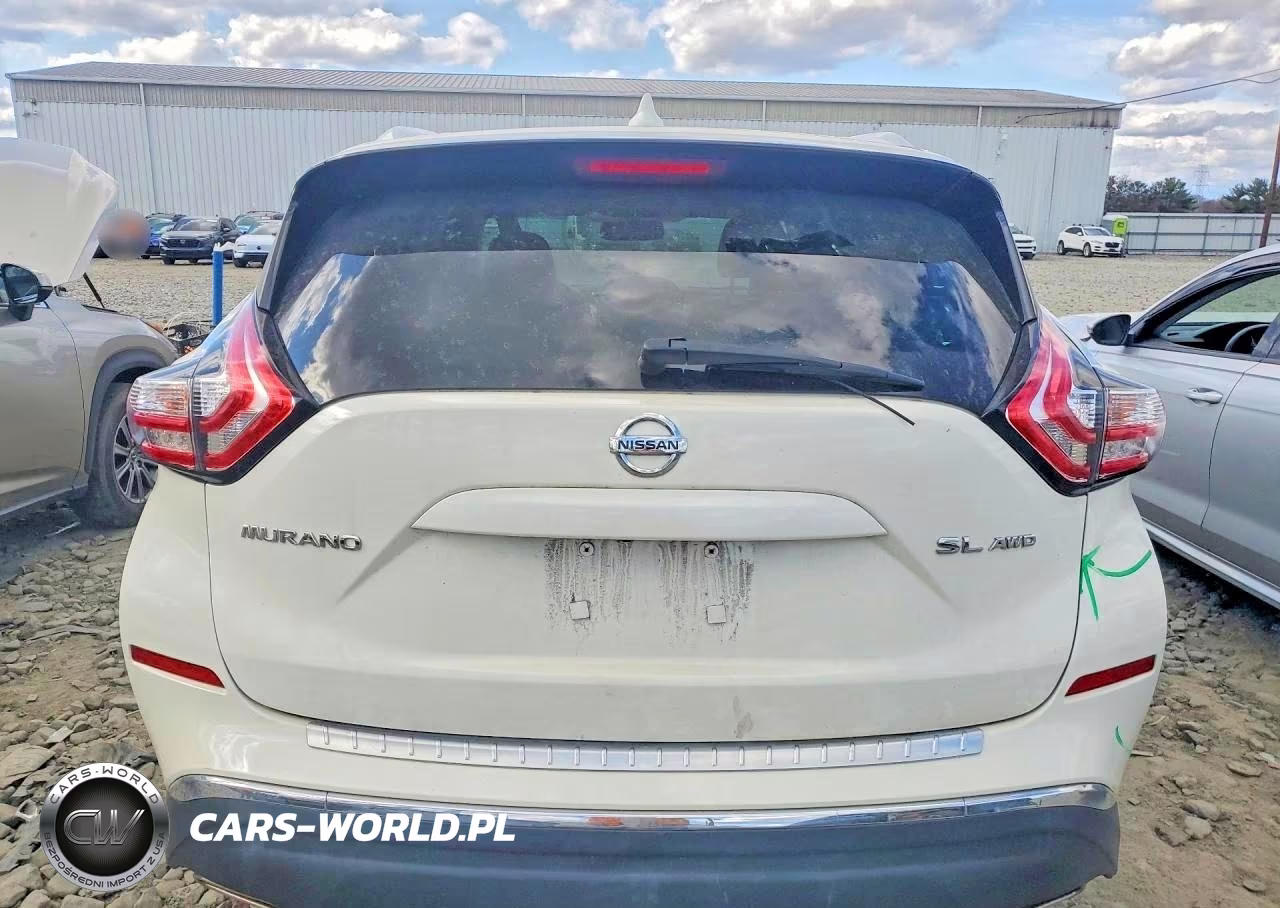 2017 Nissan Murano Sl VIN:5N1AZ2MH3HN179831 - 6