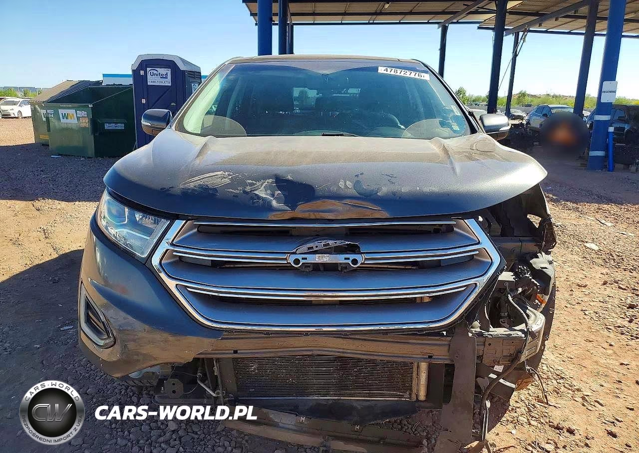 2017 Ford Edge Sel VIN:2FMPK3J83HBC65371 - 5