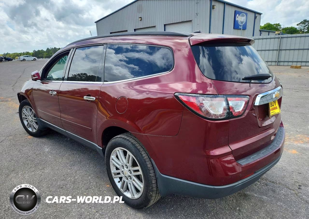 2015 Chevrolet Traverse Lt VIN:1GNKRGKD4FJ202602 - 2