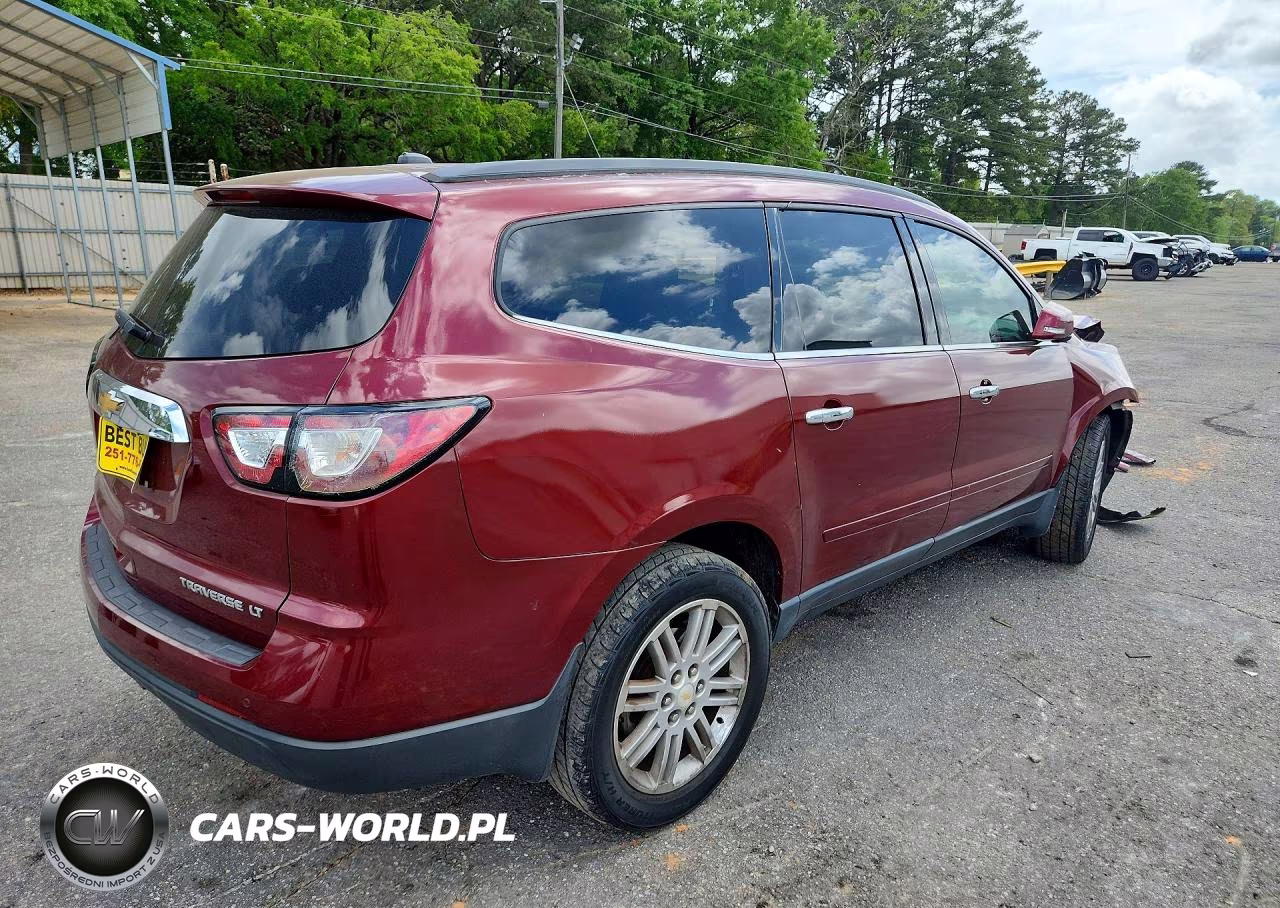 2015 Chevrolet Traverse Lt VIN:1GNKRGKD4FJ202602 - 3