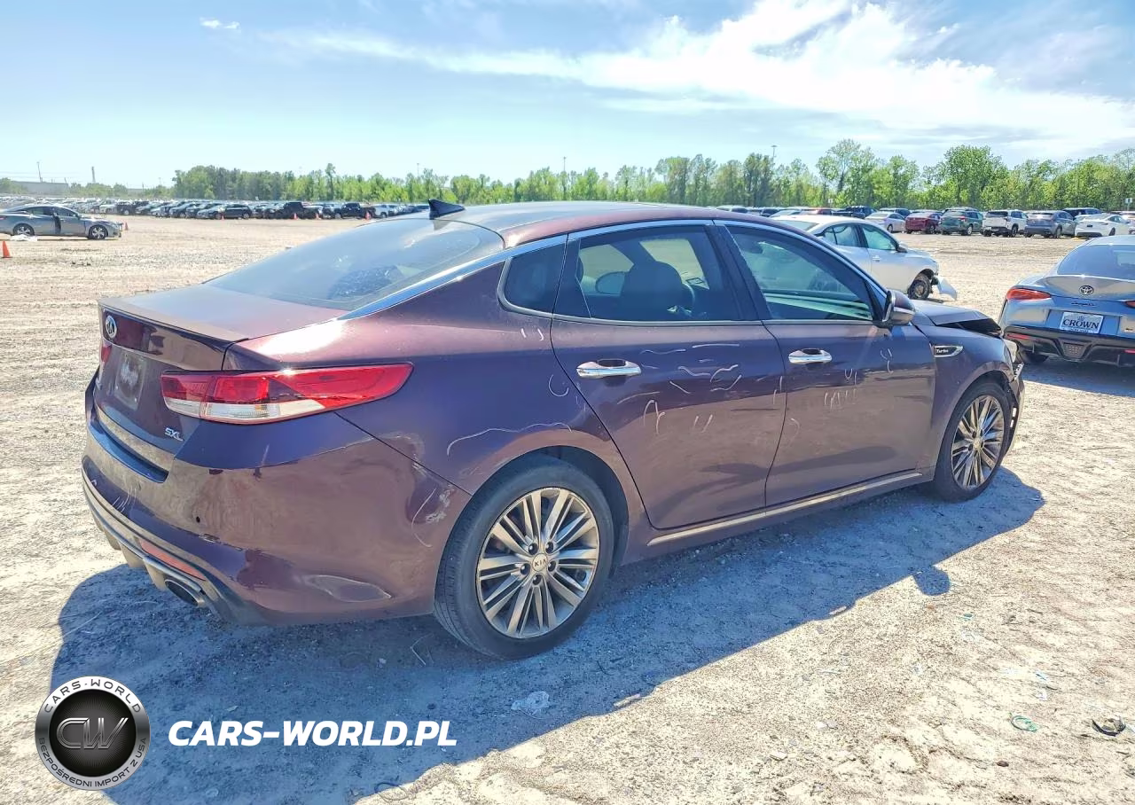 2016 Kia Optima Sxl Turbo VIN:5XXGV4L28GG052411 - 3