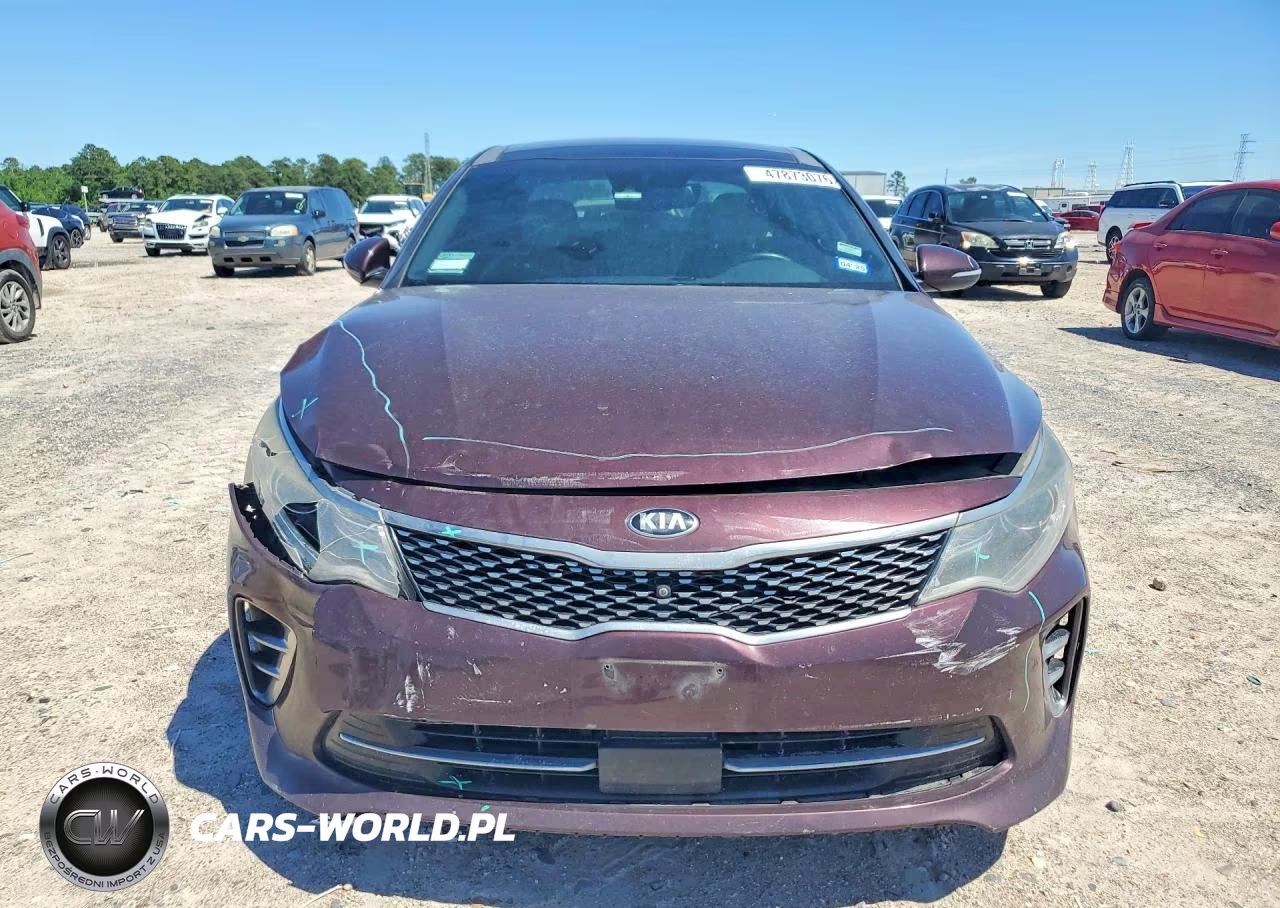2016 Kia Optima Sxl Turbo VIN:5XXGV4L28GG052411 - 5