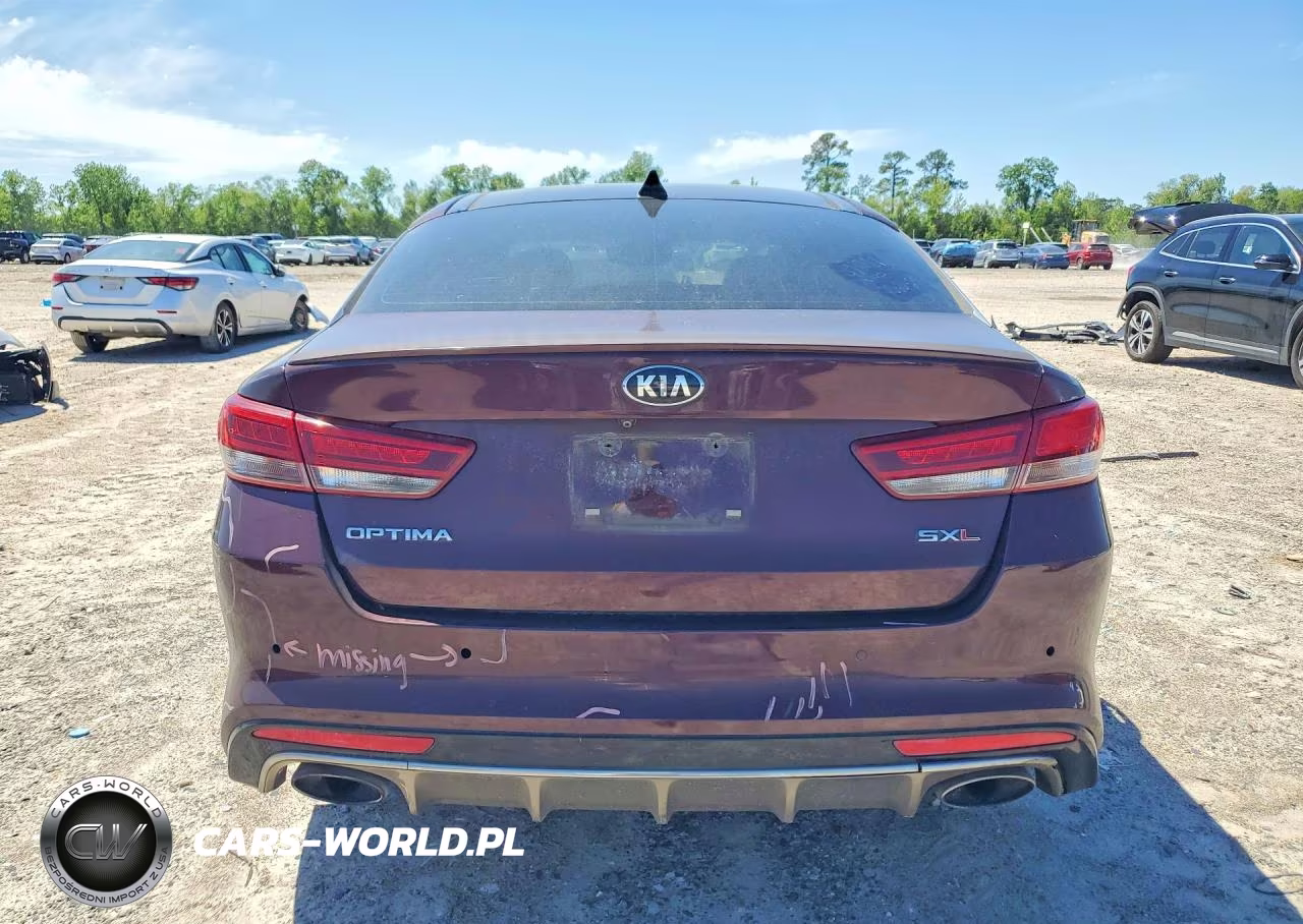 2016 Kia Optima Sxl Turbo VIN:5XXGV4L28GG052411 - 6