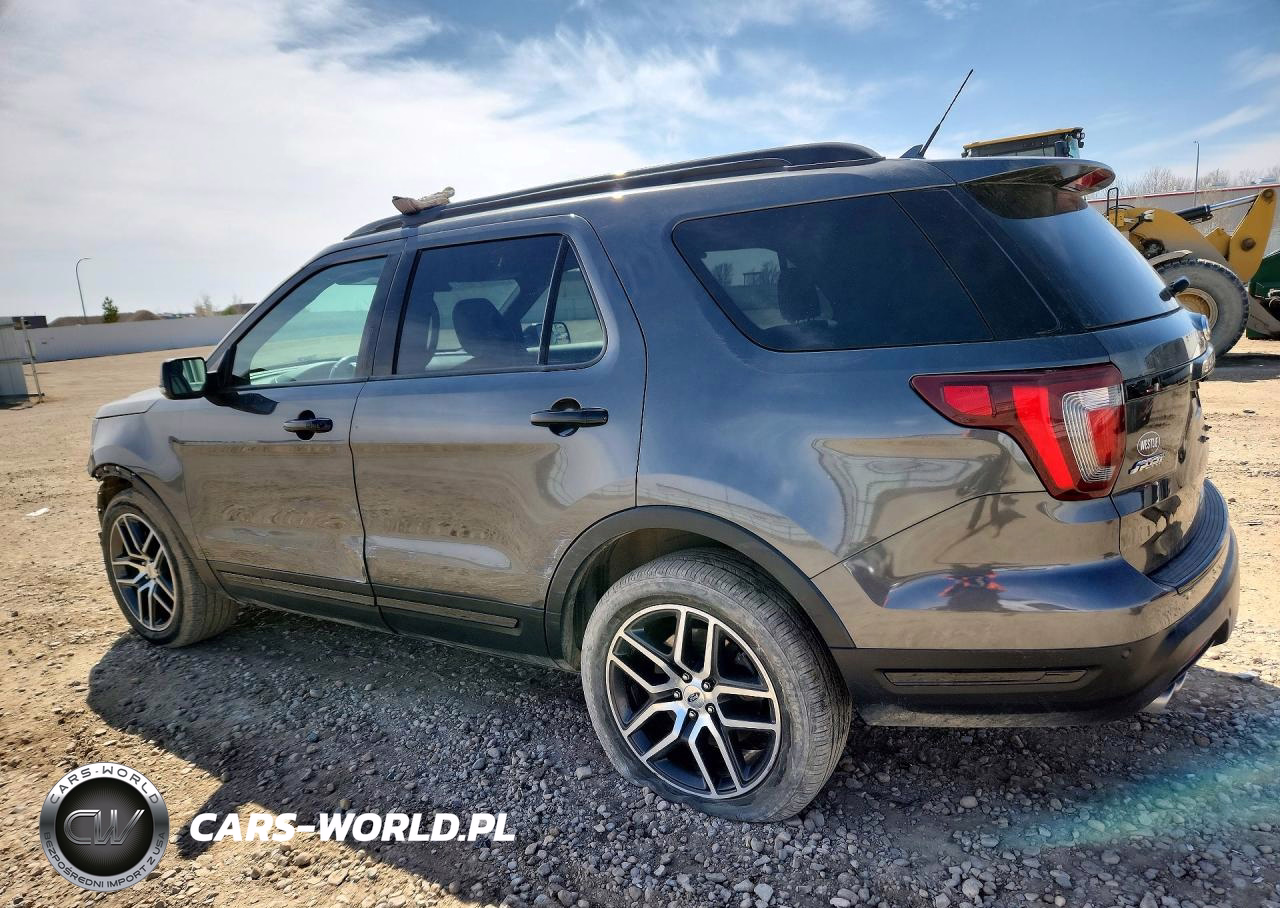 2018 Ford Explorer Sport VIN:1FM5K8GT9JGC41557 - 2