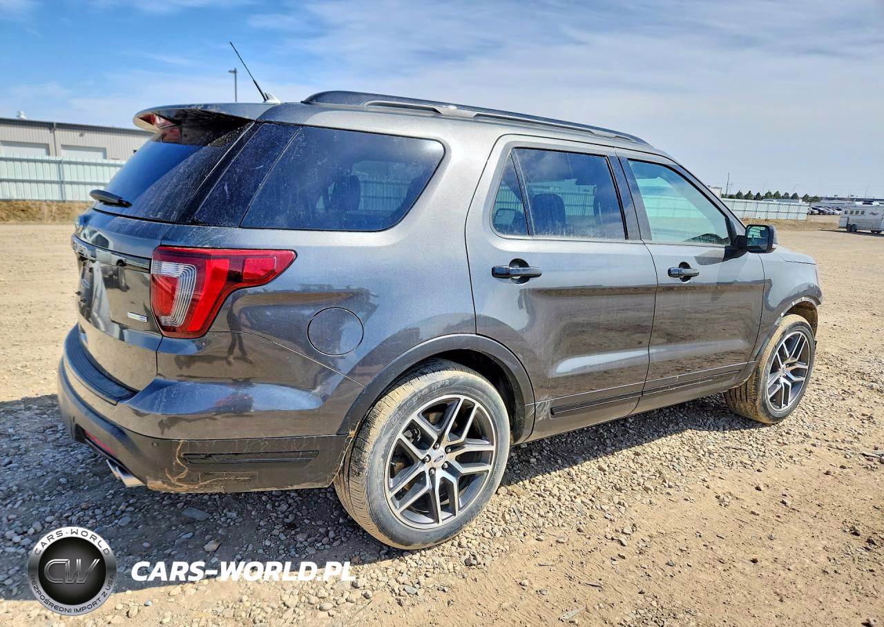 2018 Ford Explorer Sport VIN:1FM5K8GT9JGC41557 - 3