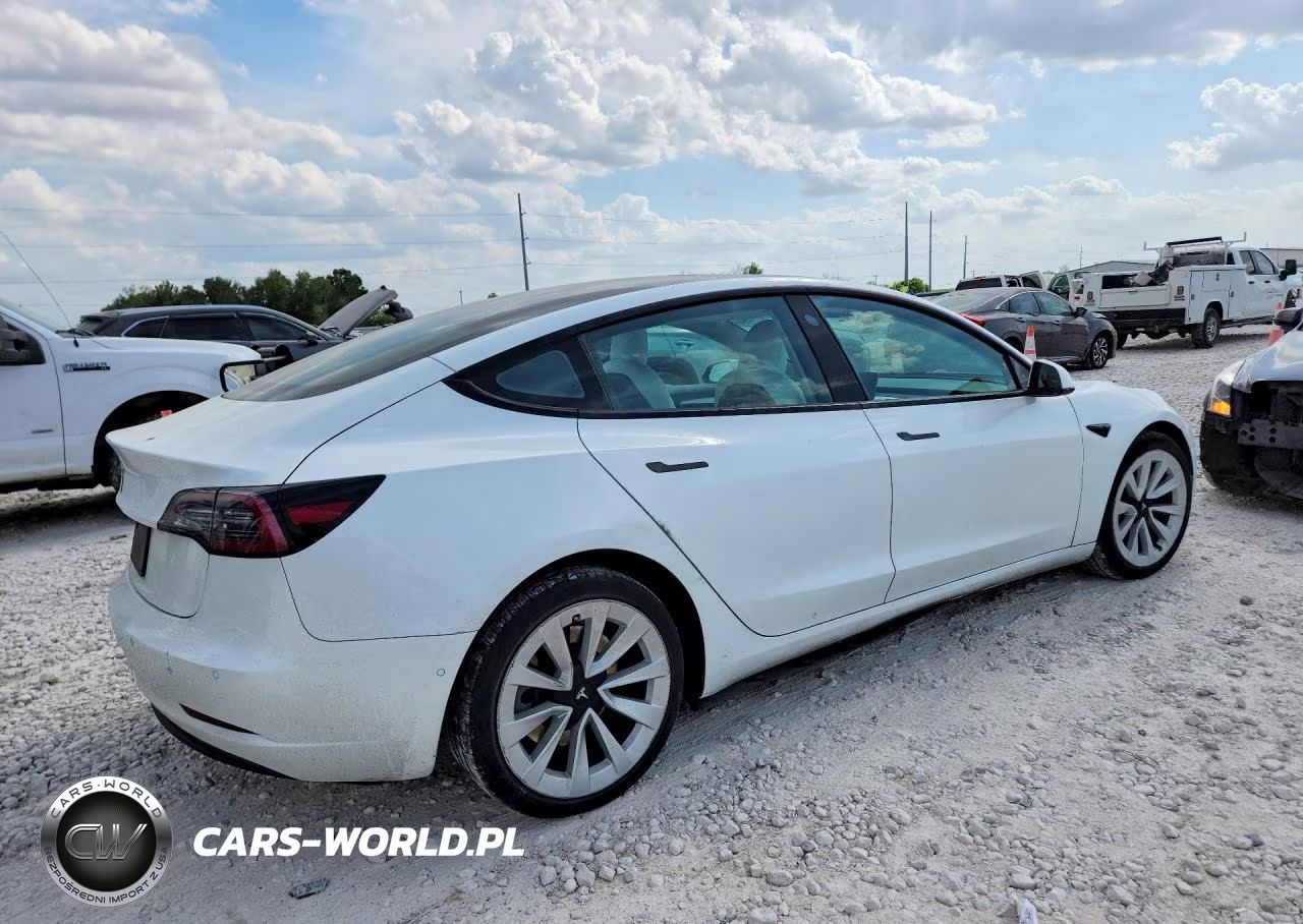 2022 Tesla Model 3 VIN:5YJ3E1EB5NF197027 - 3