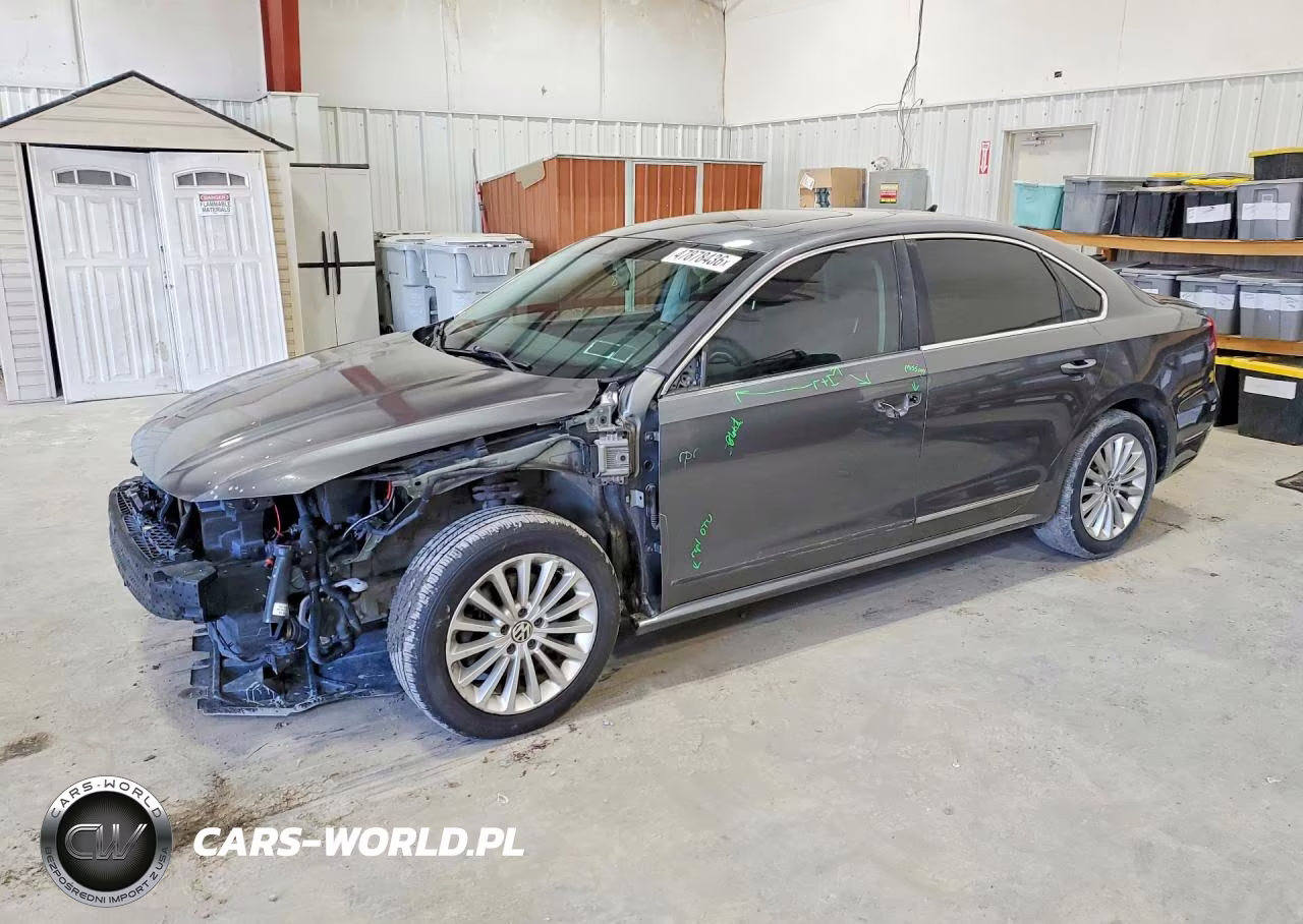 2017 Volkswagen Passat Se VIN:1VWBT7A3XHC000774 - 1