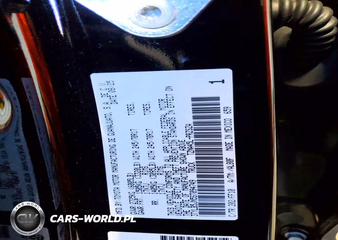 2025 Toyota Tacoma Sr5 VIN:3TYLB5JN5ST094749 - 12