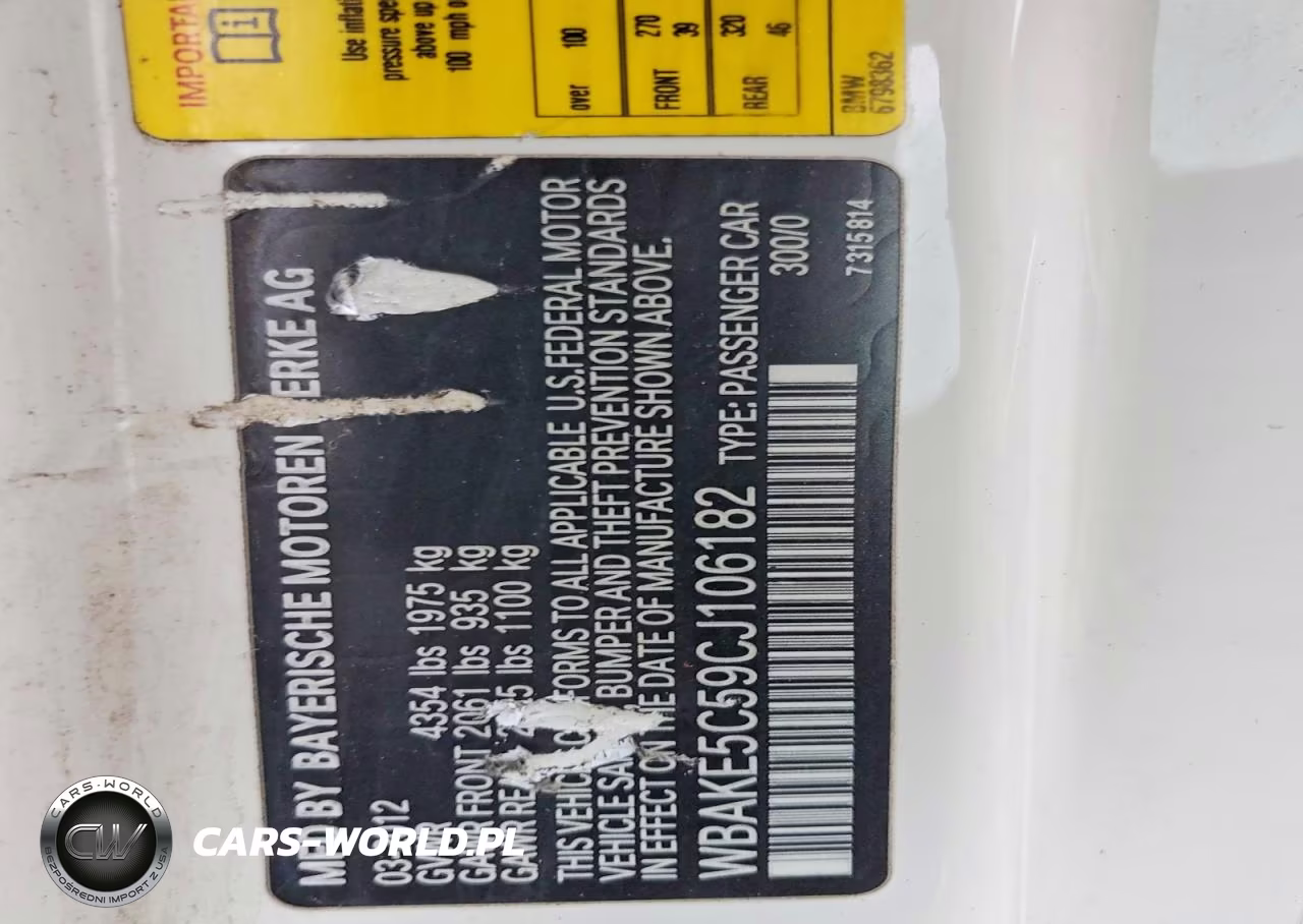2012 BMW 328 I Sulev VIN:WBAKE5C59CJ106182 - 12