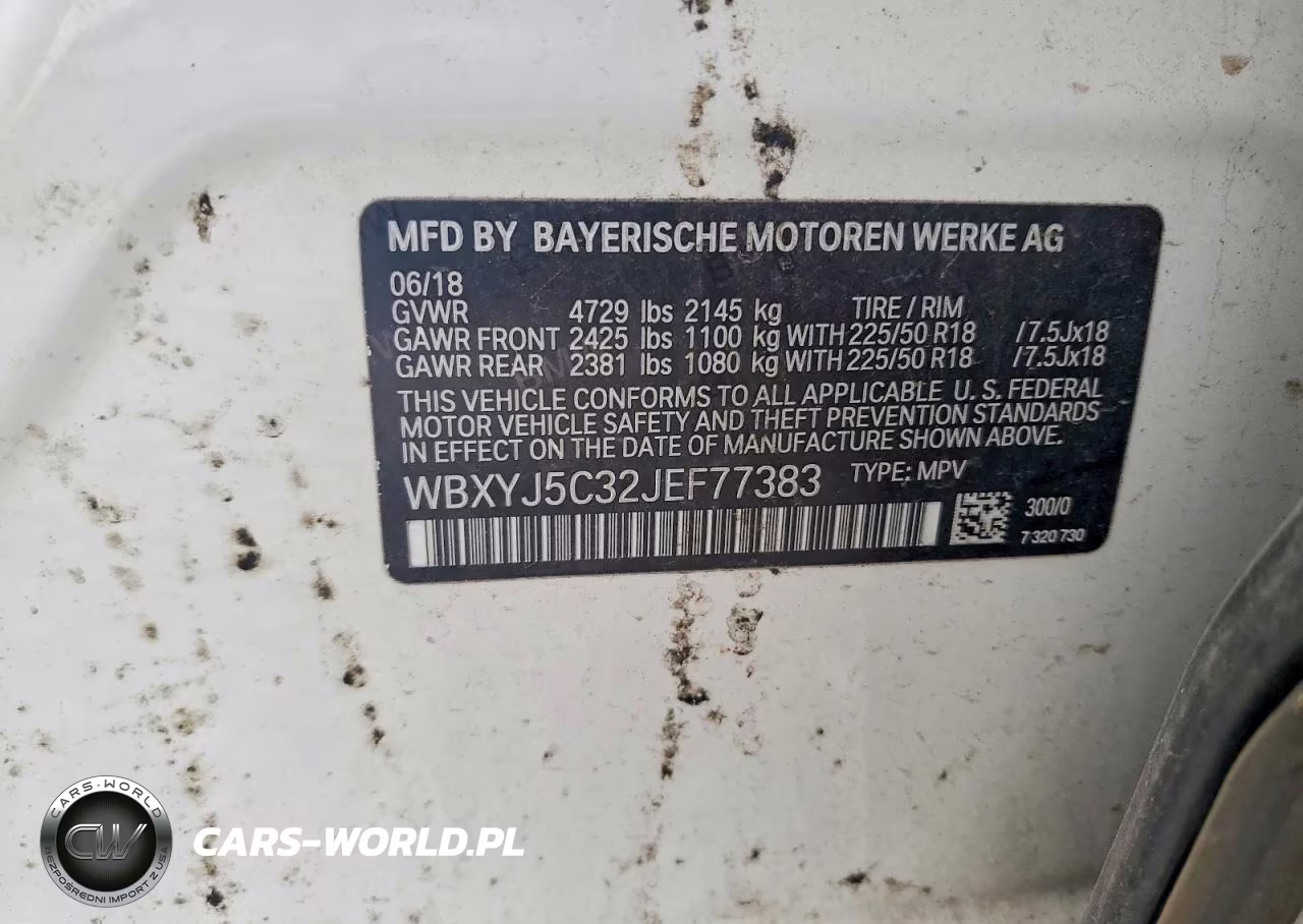2018 BMW X2 xDrive28I VIN:WBXYJ5C32JEF77383 - 13