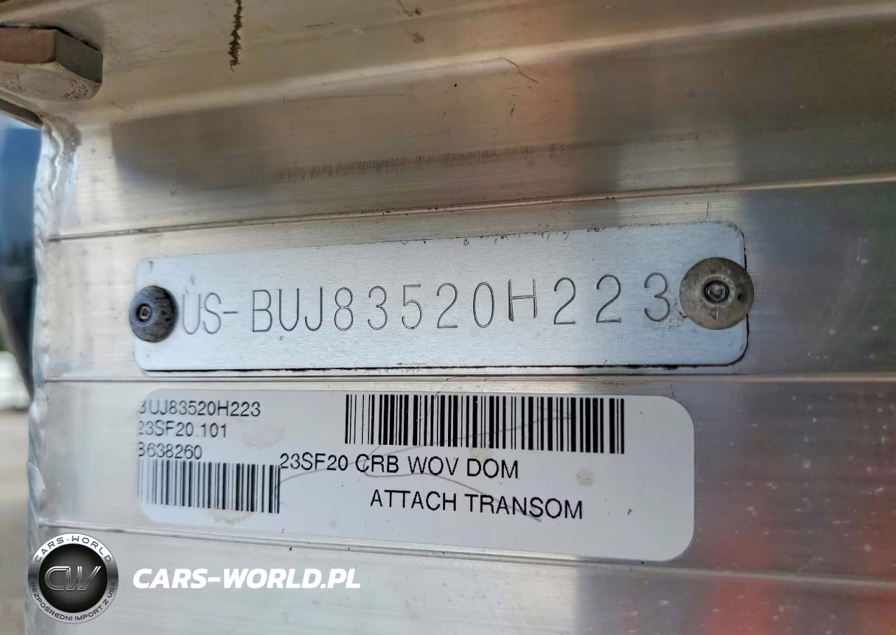 2023 Sun Tracker Boat VIN:BUJ83520H223 - 10