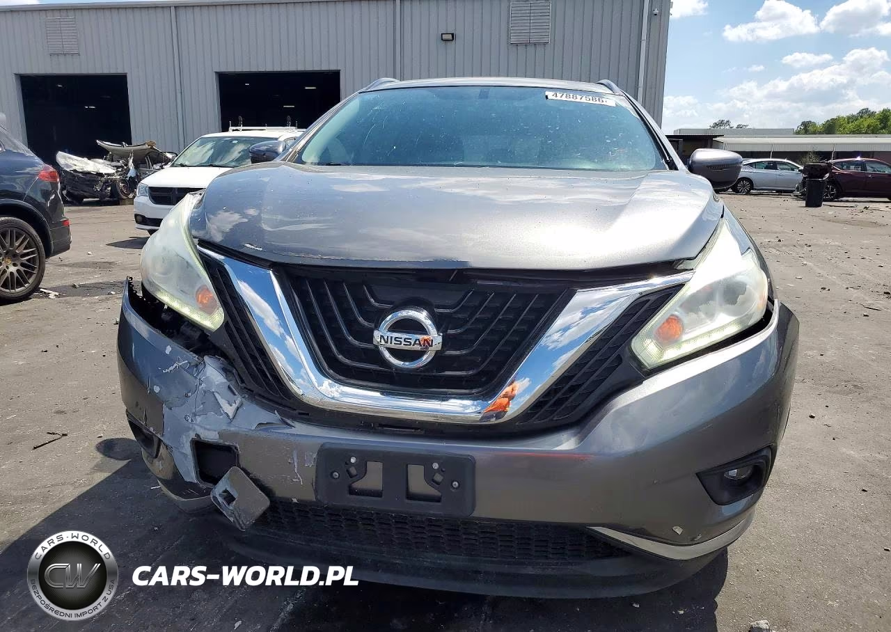 2017 Nissan Murano VIN:5N1AZ2MG9HN102923 - 5