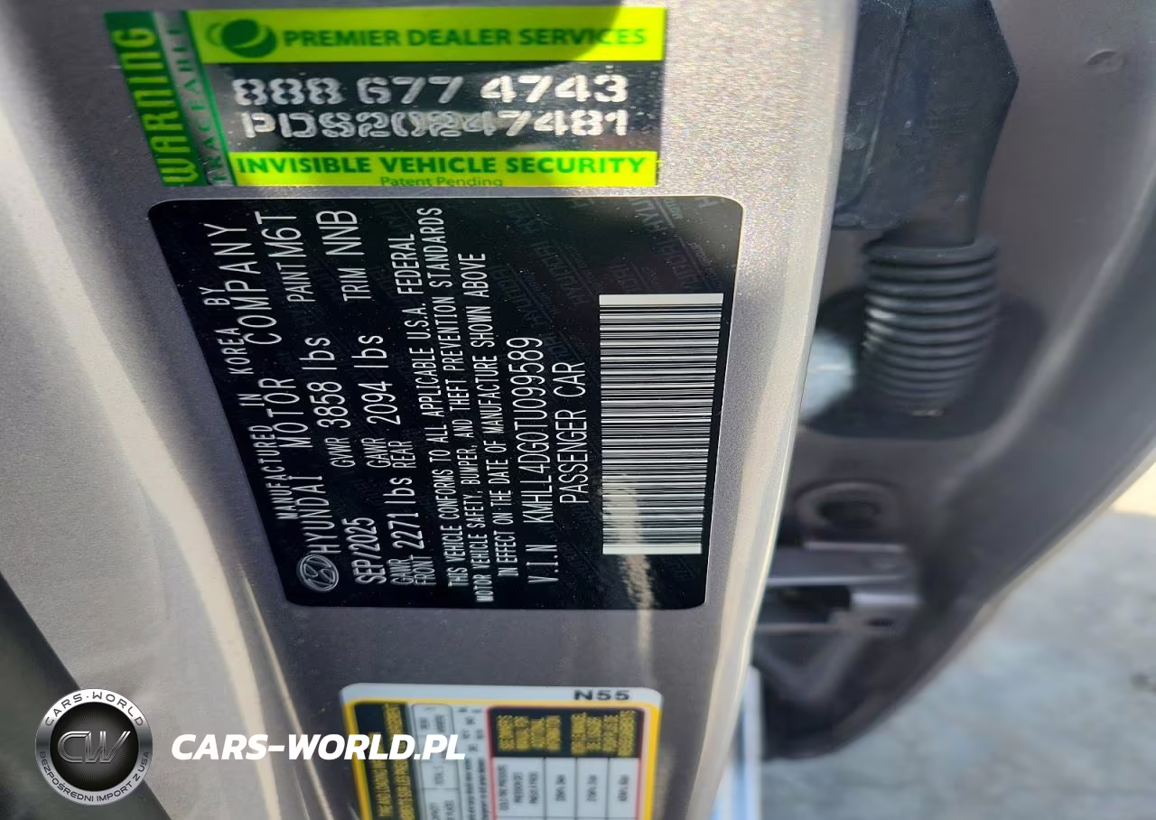 2026 Hyundai Elantra Se VIN:KMHLL4DG0TU099589 - 12