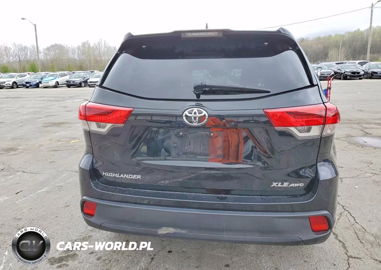2019 Toyota Highlander Xle VIN:5TDJZRFH5KS611878 - 6