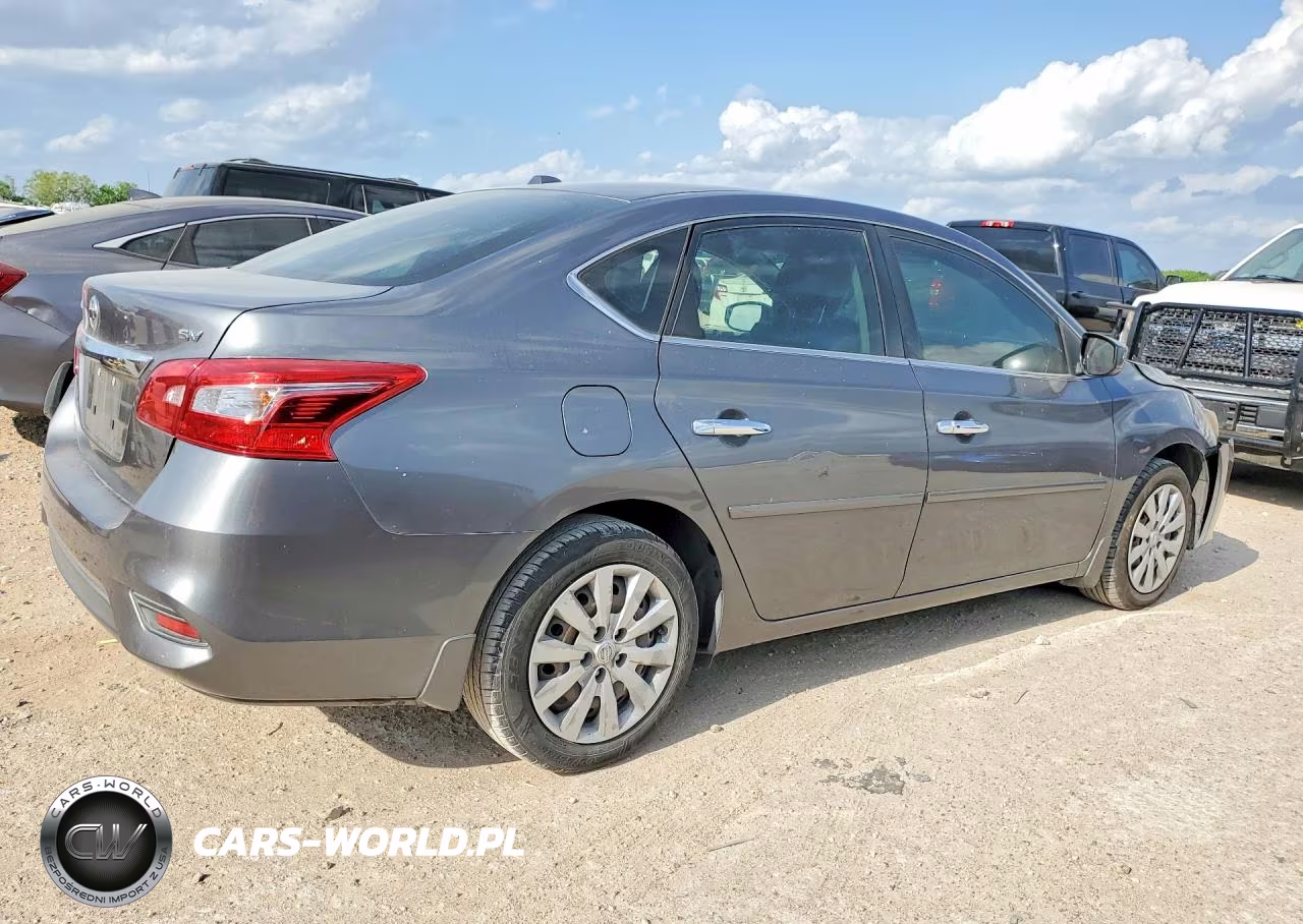 2017 Nissan Sentra Sv VIN:3N1AB7AP2HL647553 - 3