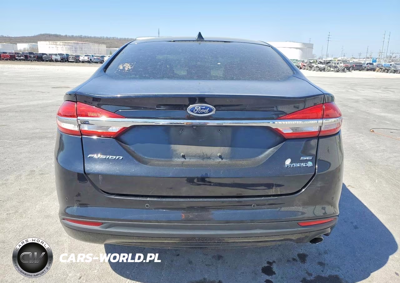 2017 Ford Fusion Se Hybrid VIN:3FA6P0LU1HR366751 - 6