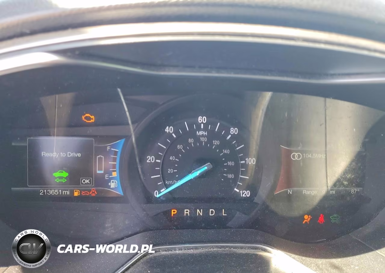 2017 Ford Fusion Se Hybrid VIN:3FA6P0LU1HR366751 - 9