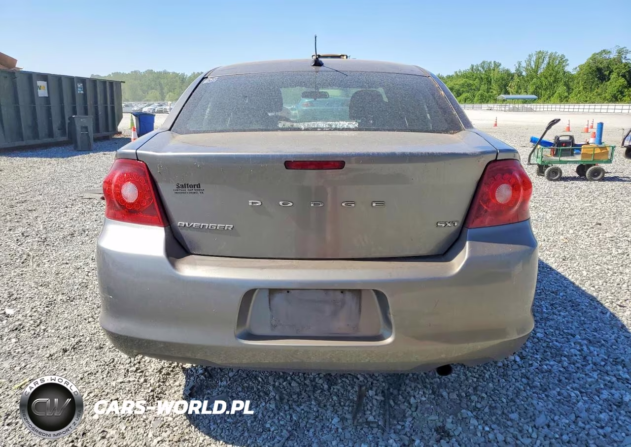 2013 Dodge Avenger Sxt VIN:1C3CDZCB8DN591145 - 6