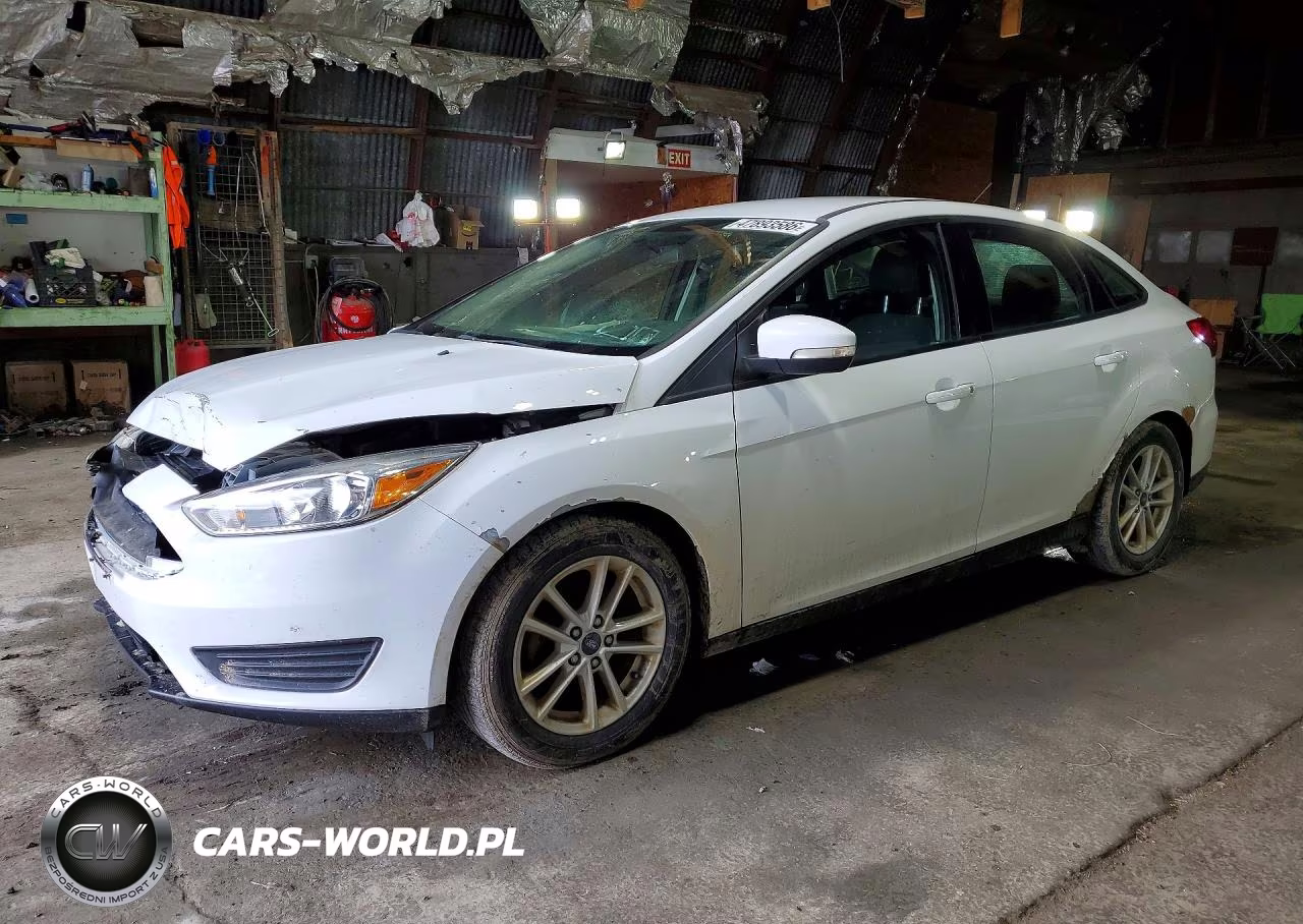 2018 Ford Focus Se VIN:1FADP3F22JL264219 - 1