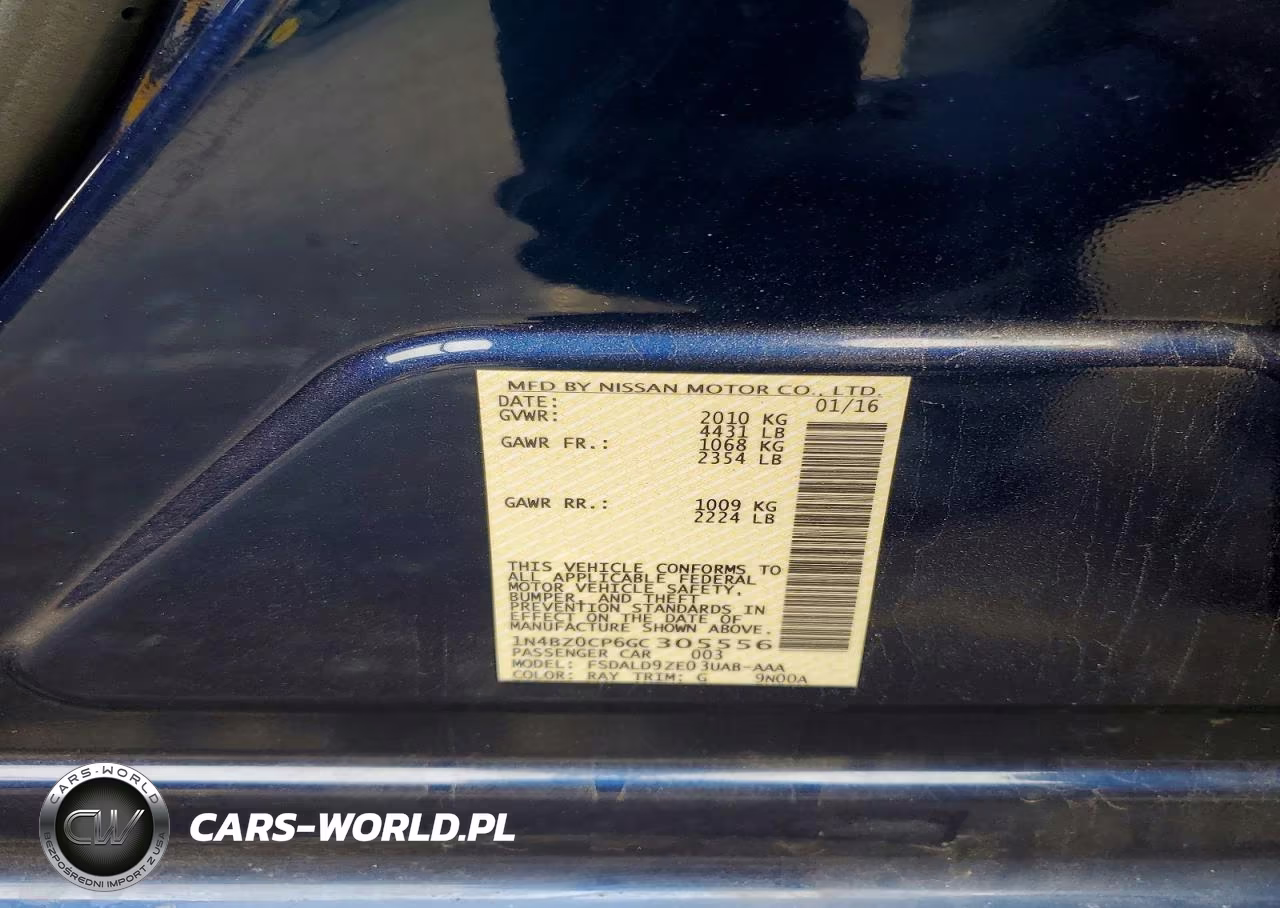 2016 Nissan Leaf Sv VIN:1N4BZ0CP6GC305556 - 12
