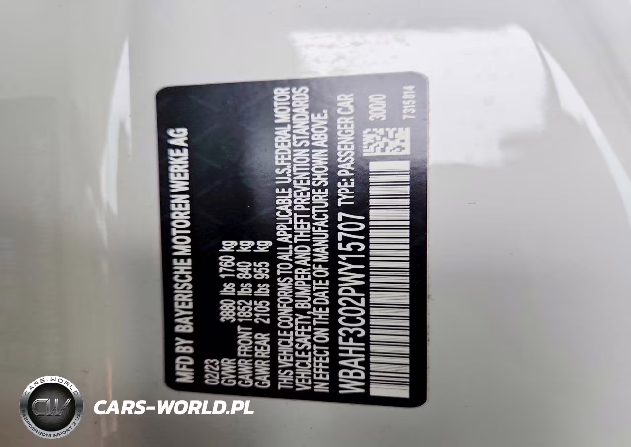 2023 BMW Z4 Sdrive30I VIN:WBAHF3C02PWY15707 - 12
