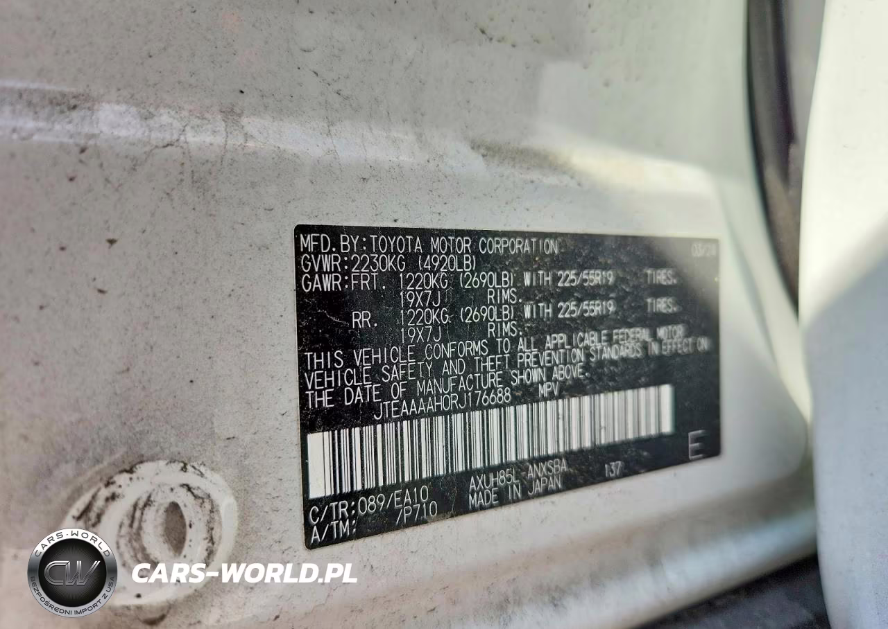 2024 Toyota Venza Limited VIN:JTEAAAAH0RJ176688 - 13