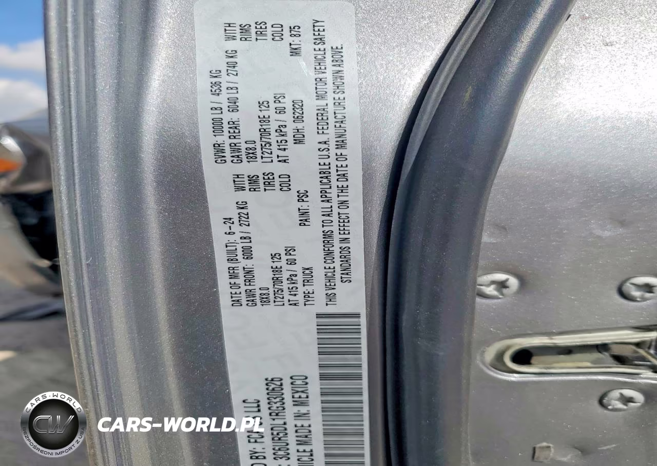 2024 Ram 2500 Big Horn VIN:3C6UR5DL1RG330626 - 12
